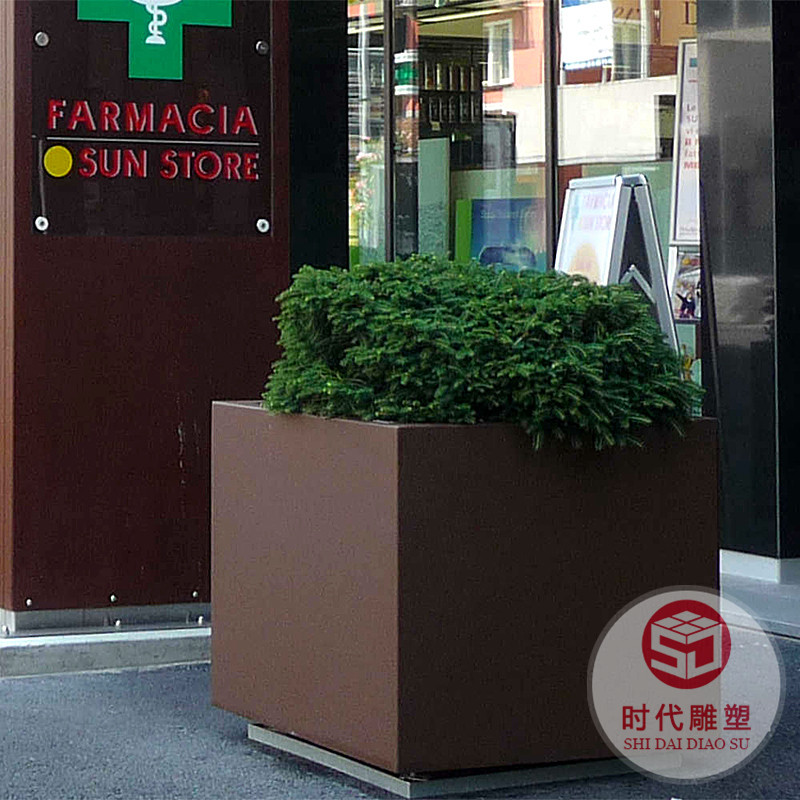 卡通兔子花盆缸戶外動(dòng)物雕塑花園景觀小品陽(yáng)臺(tái)庭院幼兒園裝飾擺件