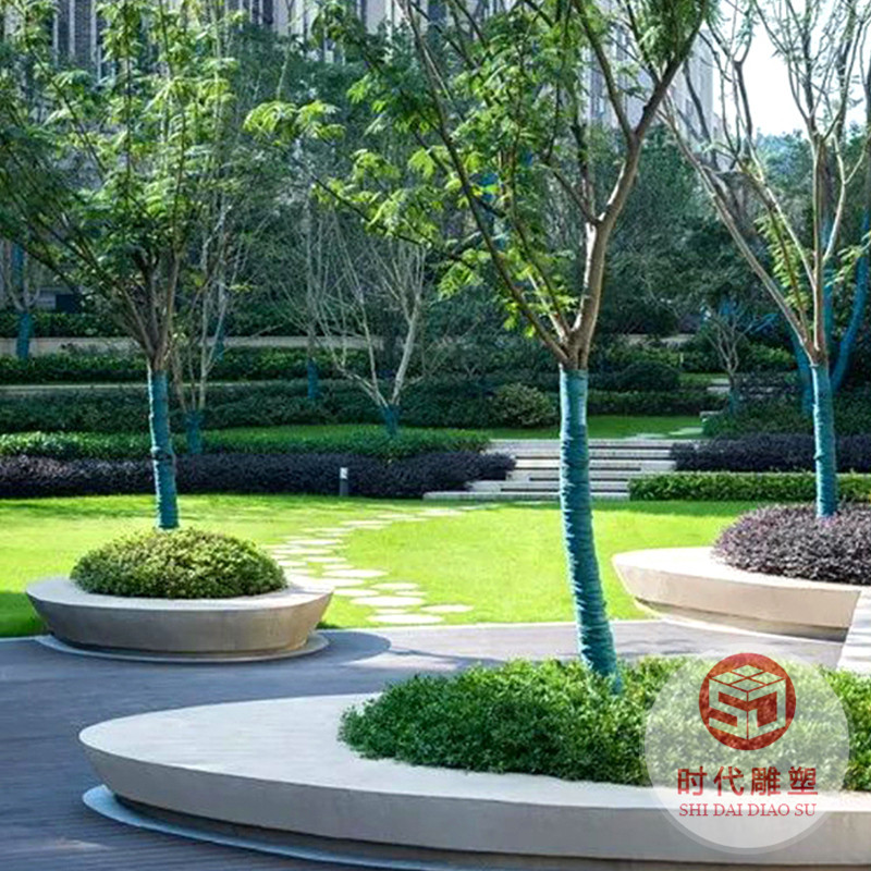 玻璃鋼樹(shù)池座椅園林景觀花壇創(chuàng)意戶(hù)外商場(chǎng)休息區(qū)長(zhǎng)條玻璃鋼座凳子