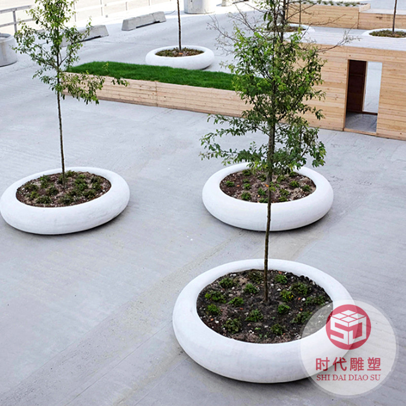 玻璃鋼樹(shù)池座凳城市綠化戶(hù)外花箱座椅園林景觀戶(hù)外玻璃鋼長(zhǎng)條座凳